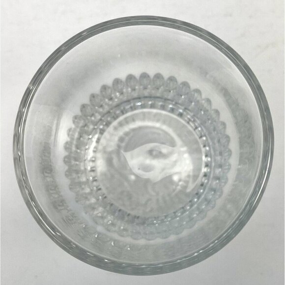 1x CROWN ROYAL 3.5" Clear Branded Lowball Rocks Etched Whisky GLASS Barware EUC - Picture 2 of 4